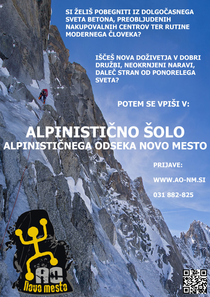 alpinistična šola 2015